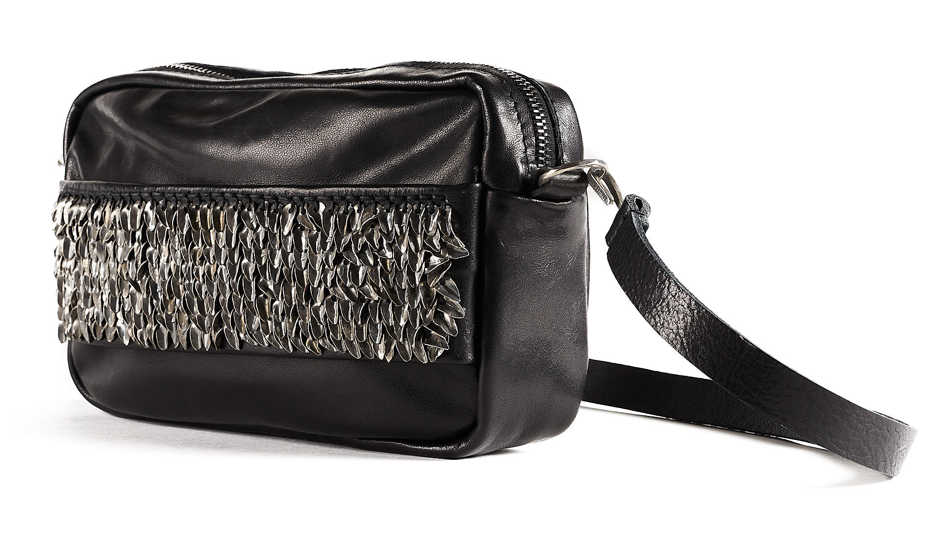 daniele basta leather and silver bags - 45
